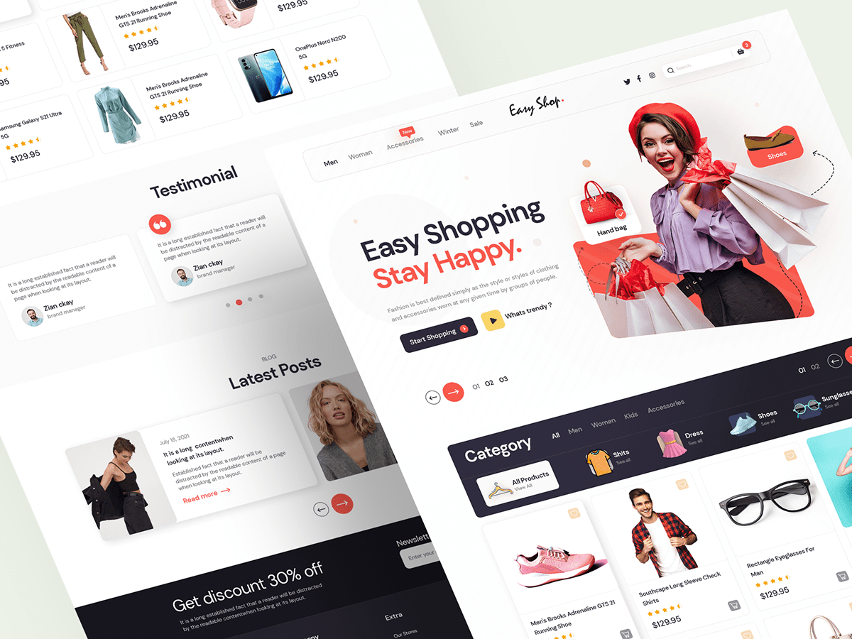 Canect custom built ecommerce platform